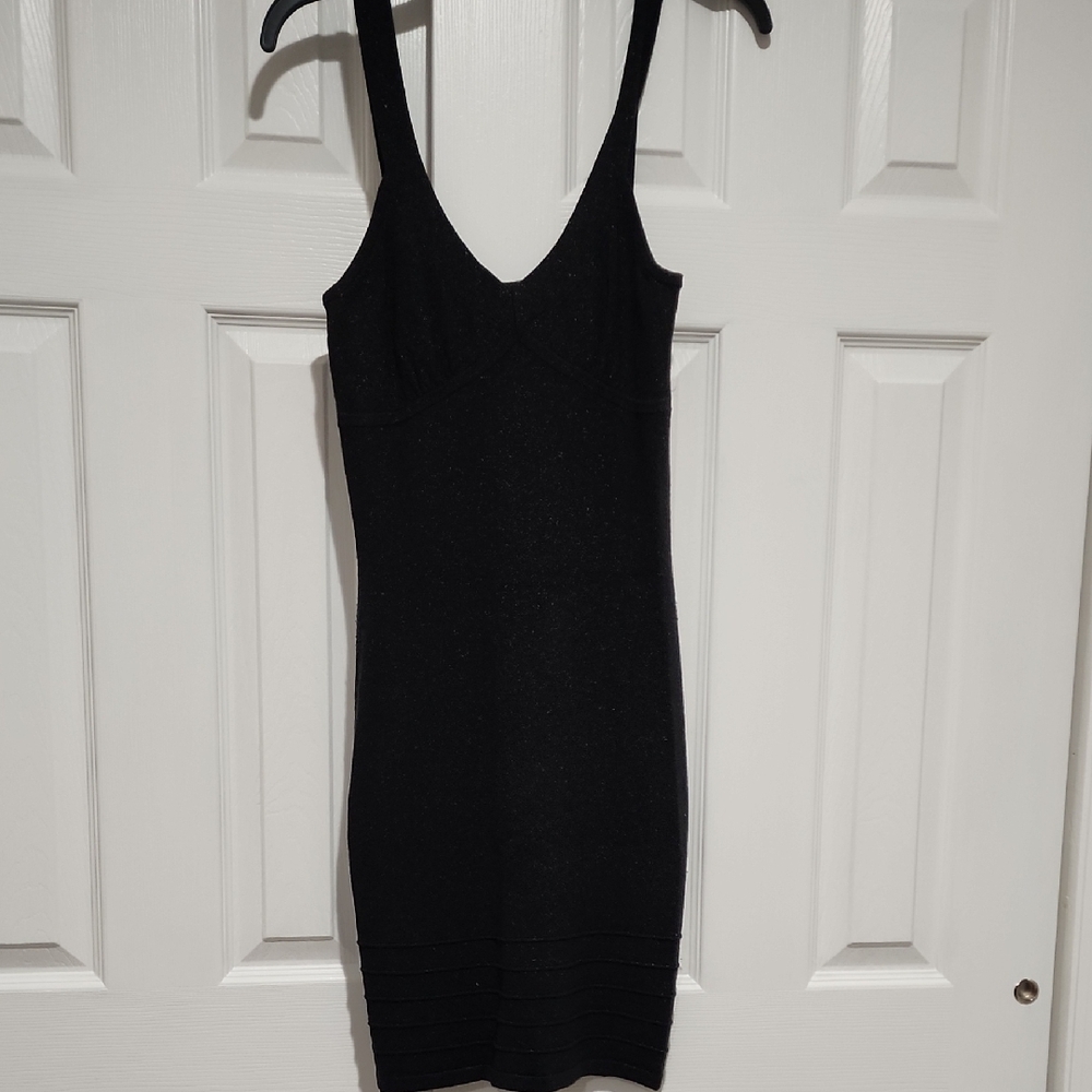 Express Black Sleeveless Dress